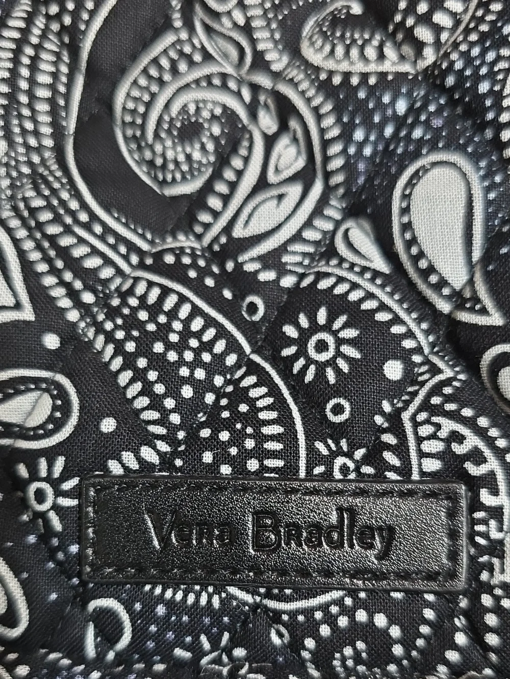 Vera Bradley Stellar Paisley Quilted Crossbody Sling Bag